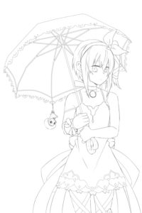 Anime Girls Coloring Pages - 100 Printable Coloring Pages