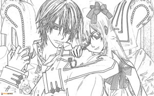 Vampire Knight coloring pages - AniYuki - Anime Portal