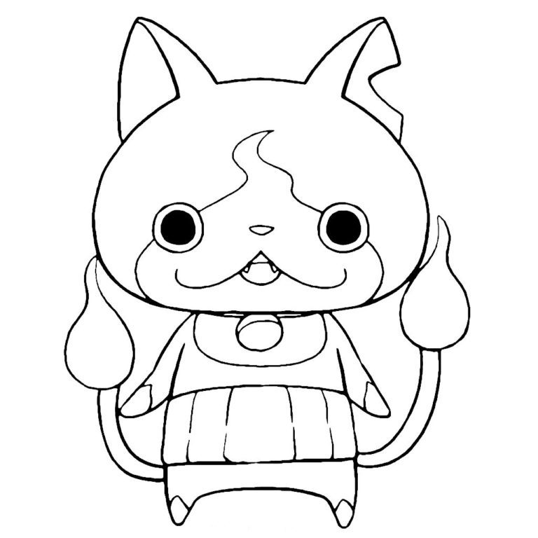 Yo-kai Watch Coloring Pages - Print for Free