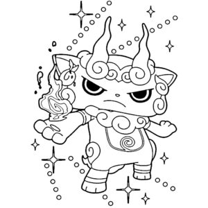 Yo-kai Watch Coloring Pages - Print for Free